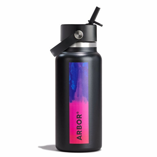32 oz Wide Mouth Hydro Flask x Arbor - Arbor Rain