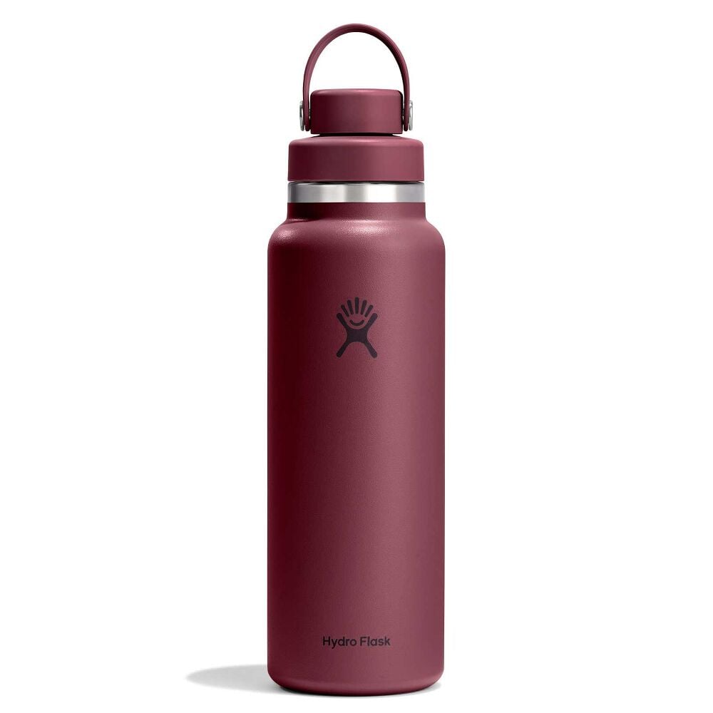 40 oz Wide Mouth with Flex Chug Cap - Burgundy