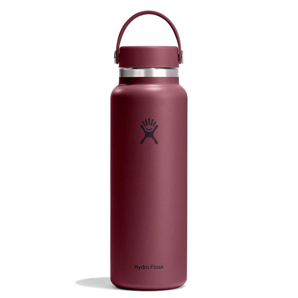 40 oz Wide Mouth - Burgundy
