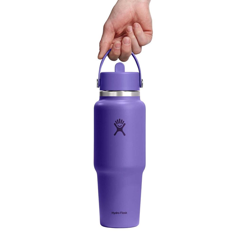 32 oz Travel Bottle with Flex Straw Cap - Utopia Purple