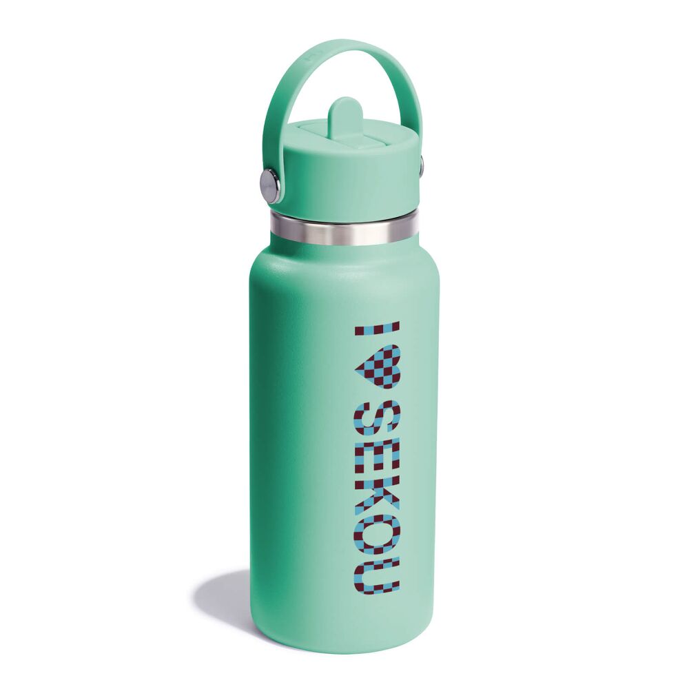 Sekou 32 oz Bottle - I Love Sekou Green