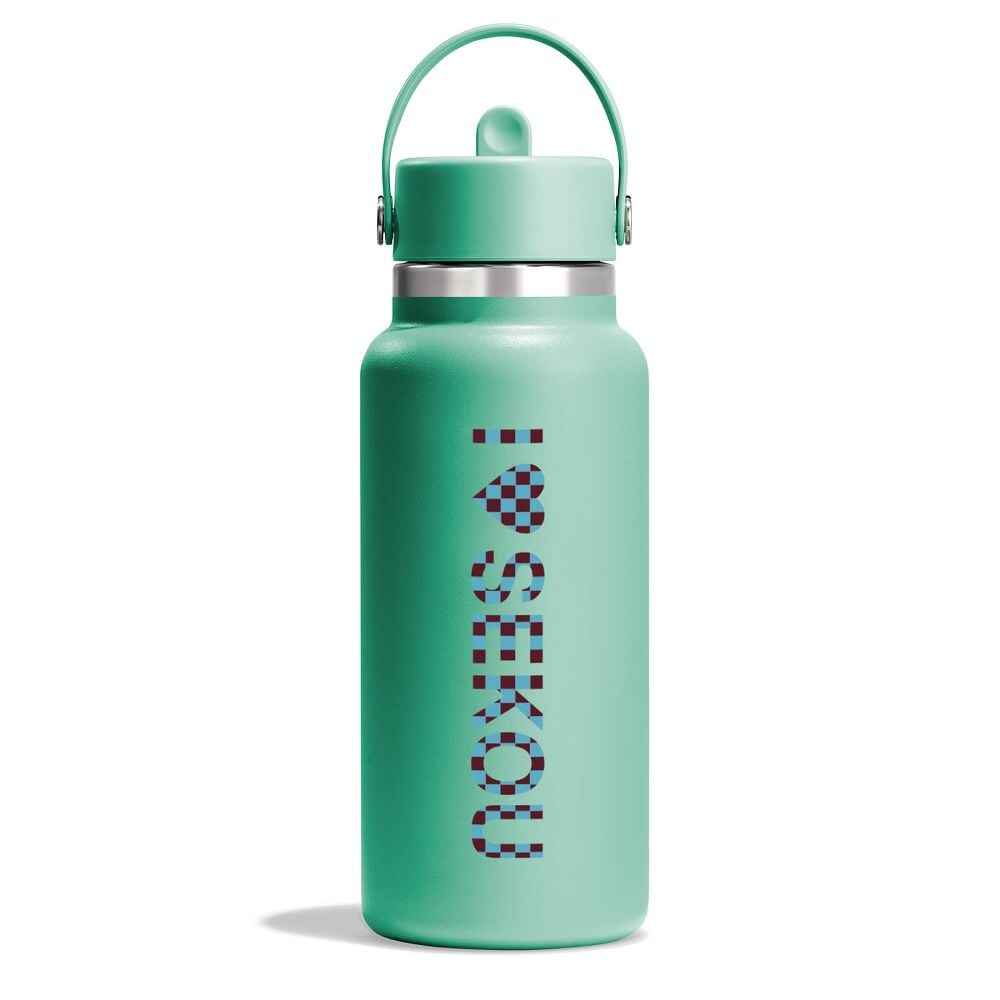 Sekou 32 oz Bottle - I Love Sekou Green
