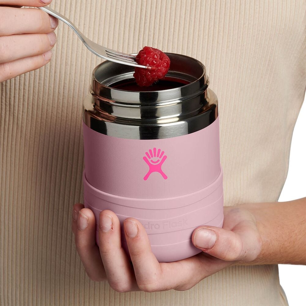 12 oz Kids Food Jar - Blossom Pink