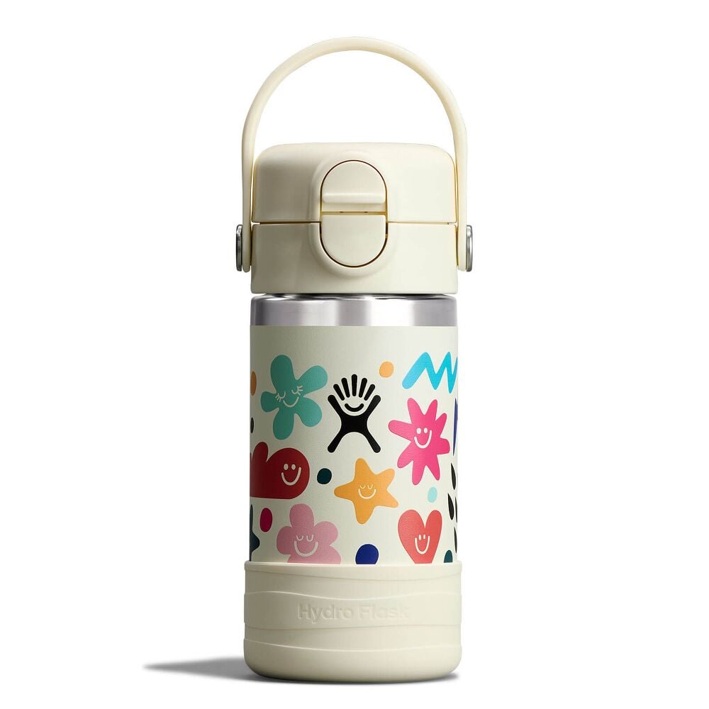 Kids 12 oz Bottle - Daydream White