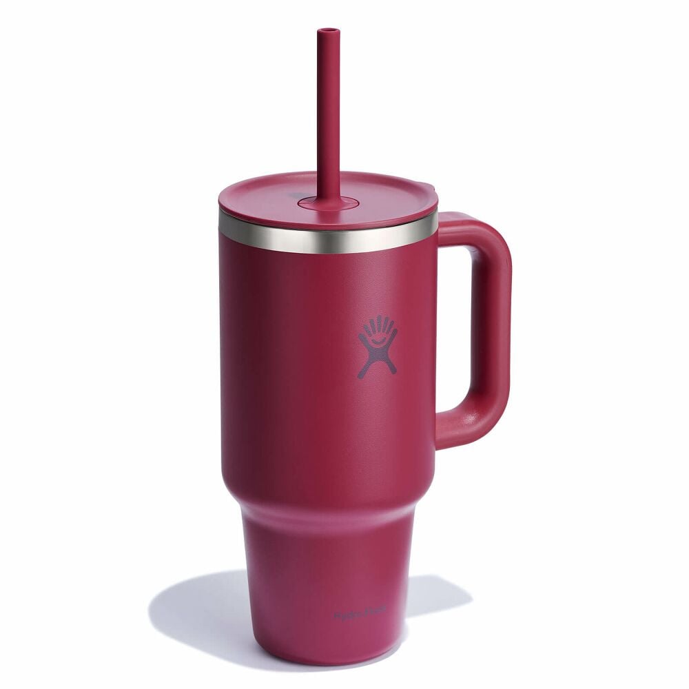 32 oz Travel Tumbler - Brick Red