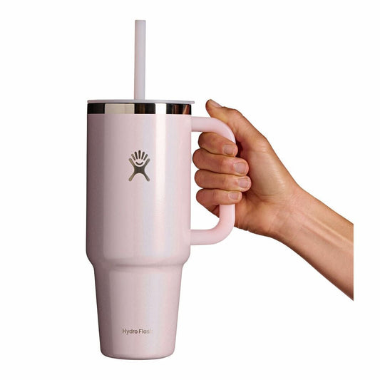 40 oz Travel Tumbler - Glimmer Pink