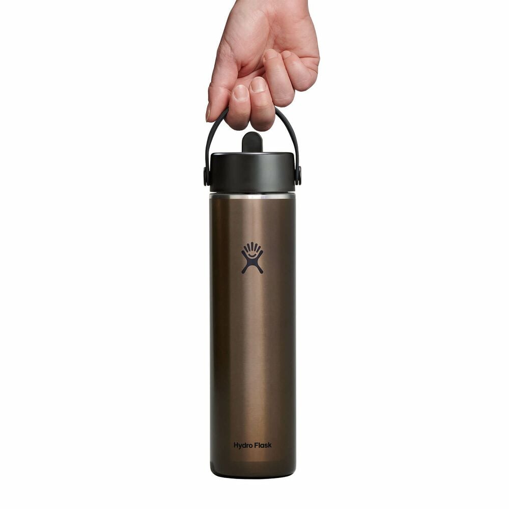 24 oz Lightweight Flex Straw Bottle - Obsidian