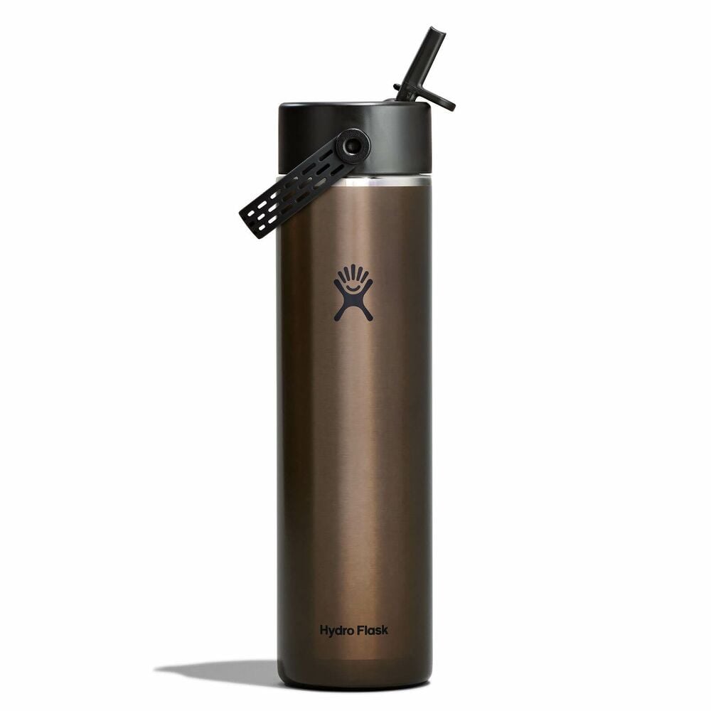 24 oz Lightweight Flex Straw Bottle - Obsidian