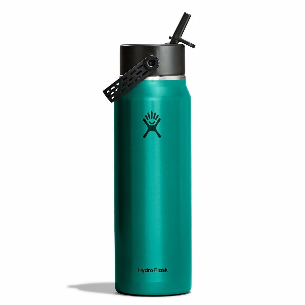 32 oz Lightweight Flex Straw Bottle - Emerald Green