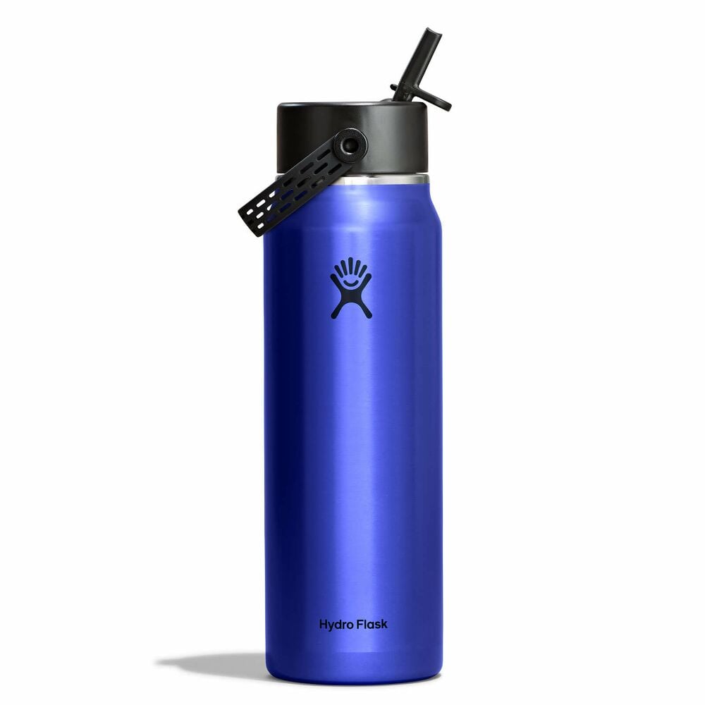 32 oz Lightweight Flex Straw Bottle - Sapphire Blue