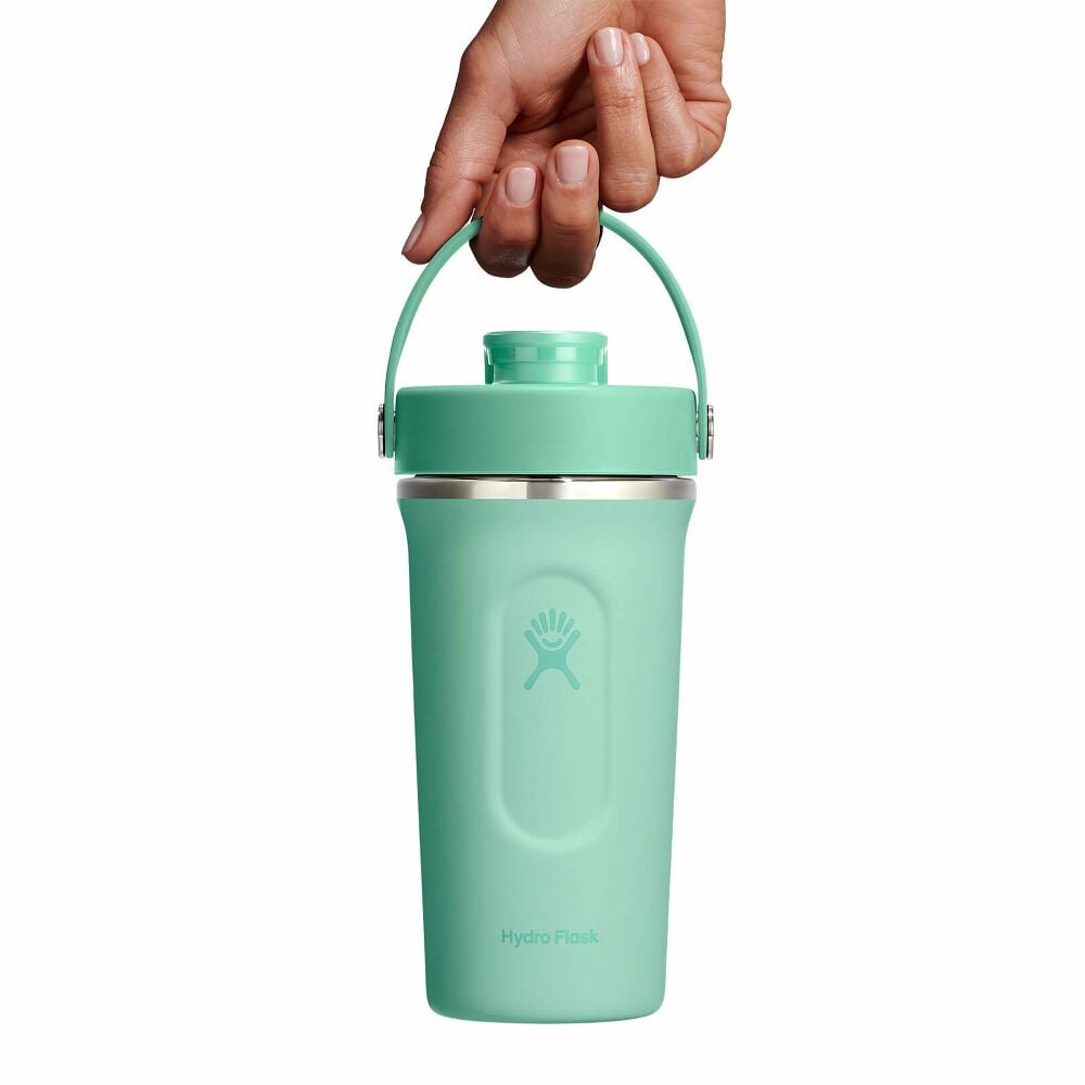 24 oz Insulated Shaker Bottle - Mermaid Green