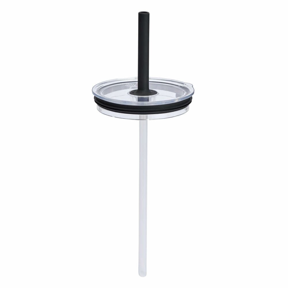 Large Press-In Straw Lid - Clear
