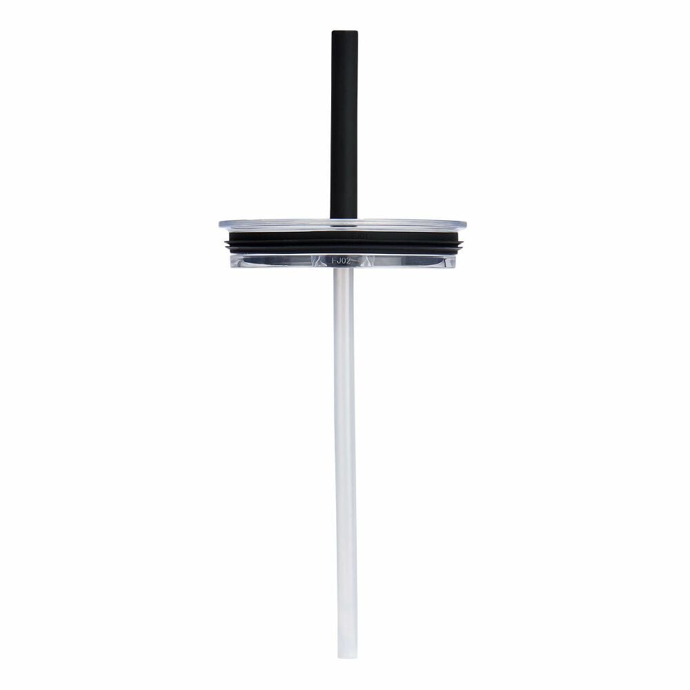 Large Press-In Straw Lid - Clear