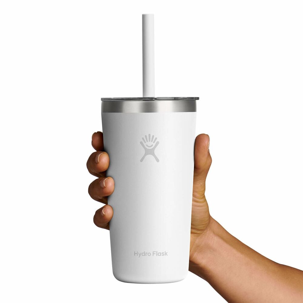 20 oz All Around™ Tumbler with Straw Lid - White