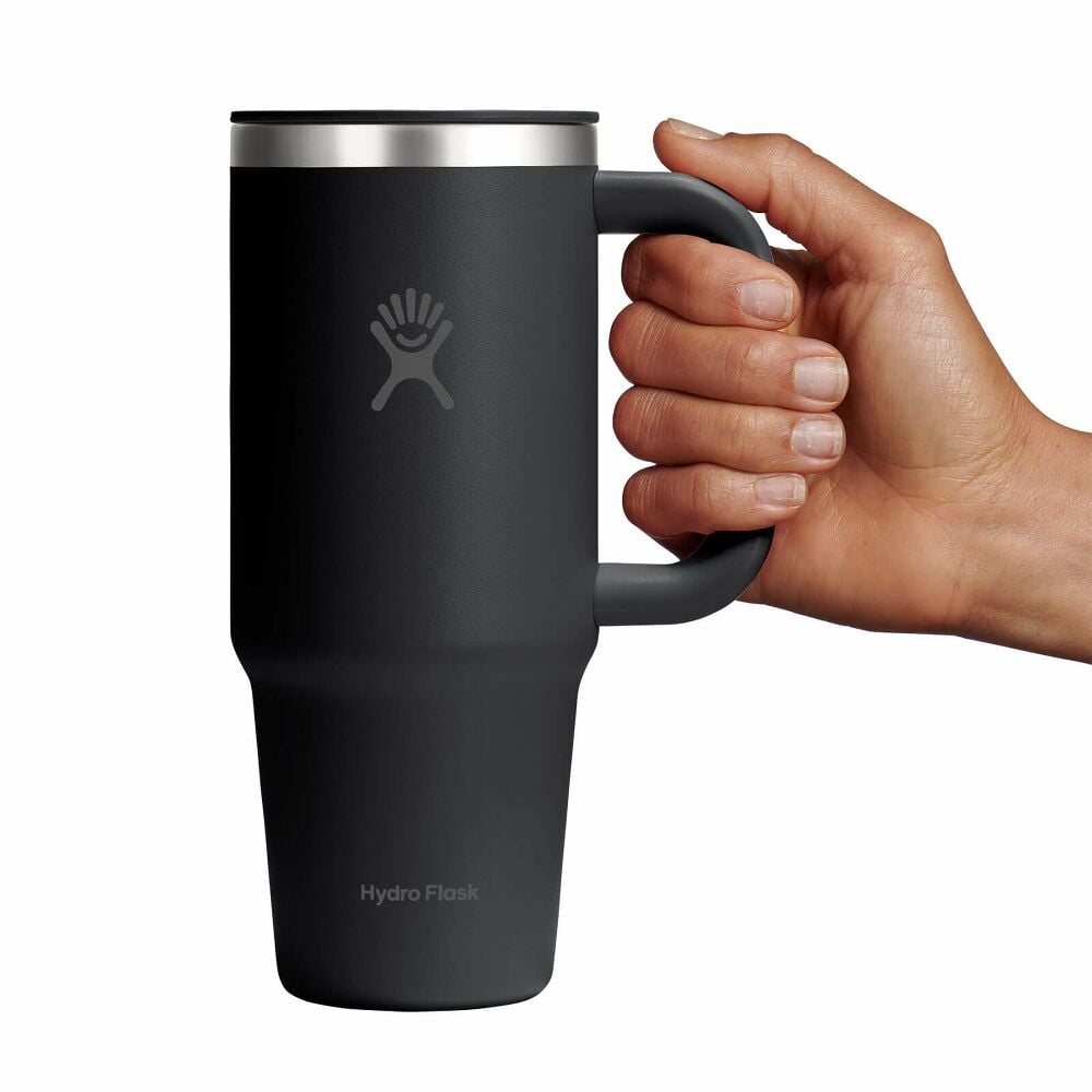 24 oz Travel Tumbler Mug - Tonal Black
