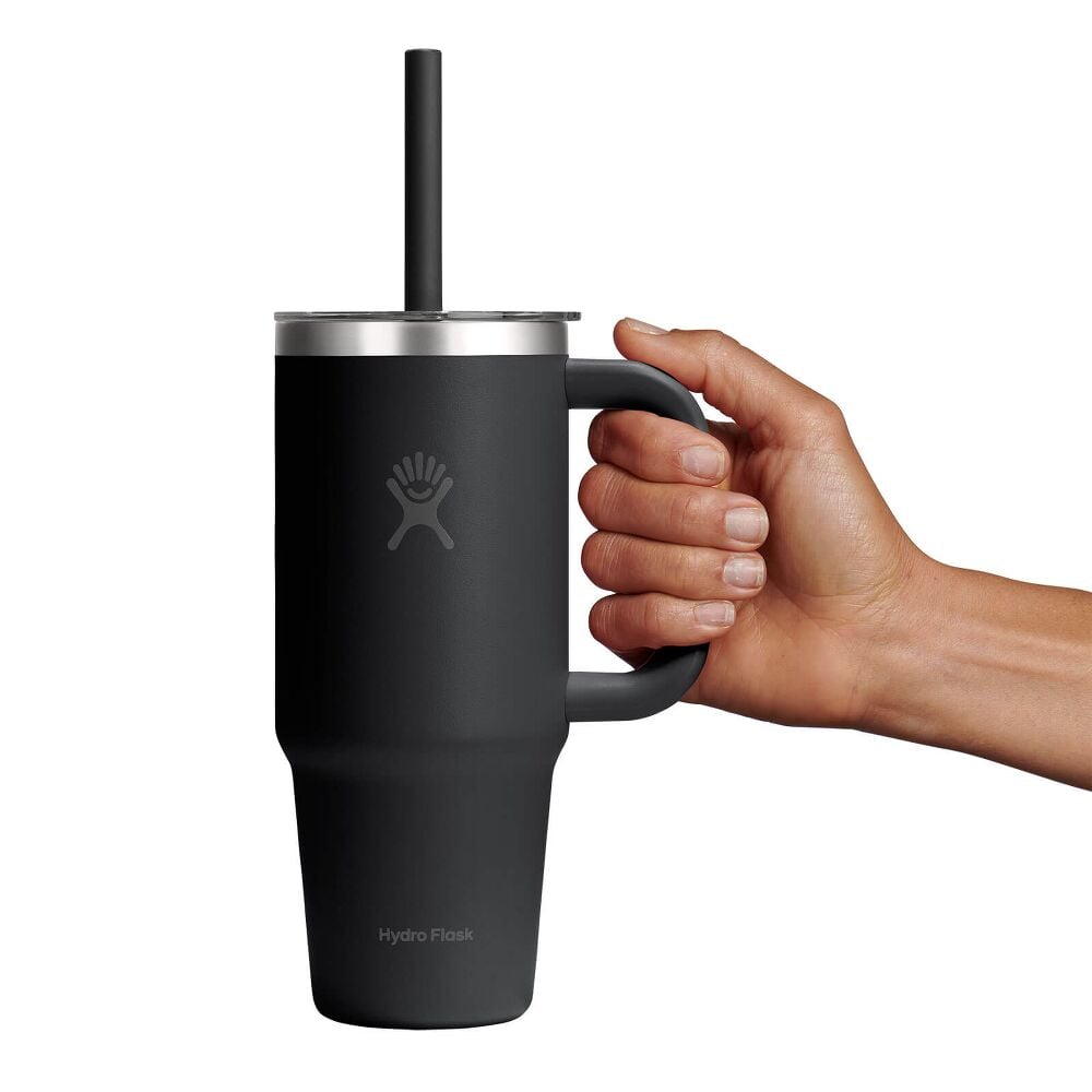 24 oz Travel Tumbler - Black