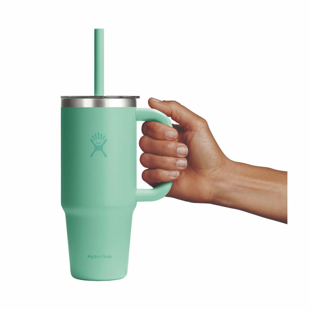 24 oz Travel Tumbler - Mermaid Green