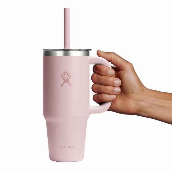 24 oz Travel Tumbler Clear Lid - Trillium