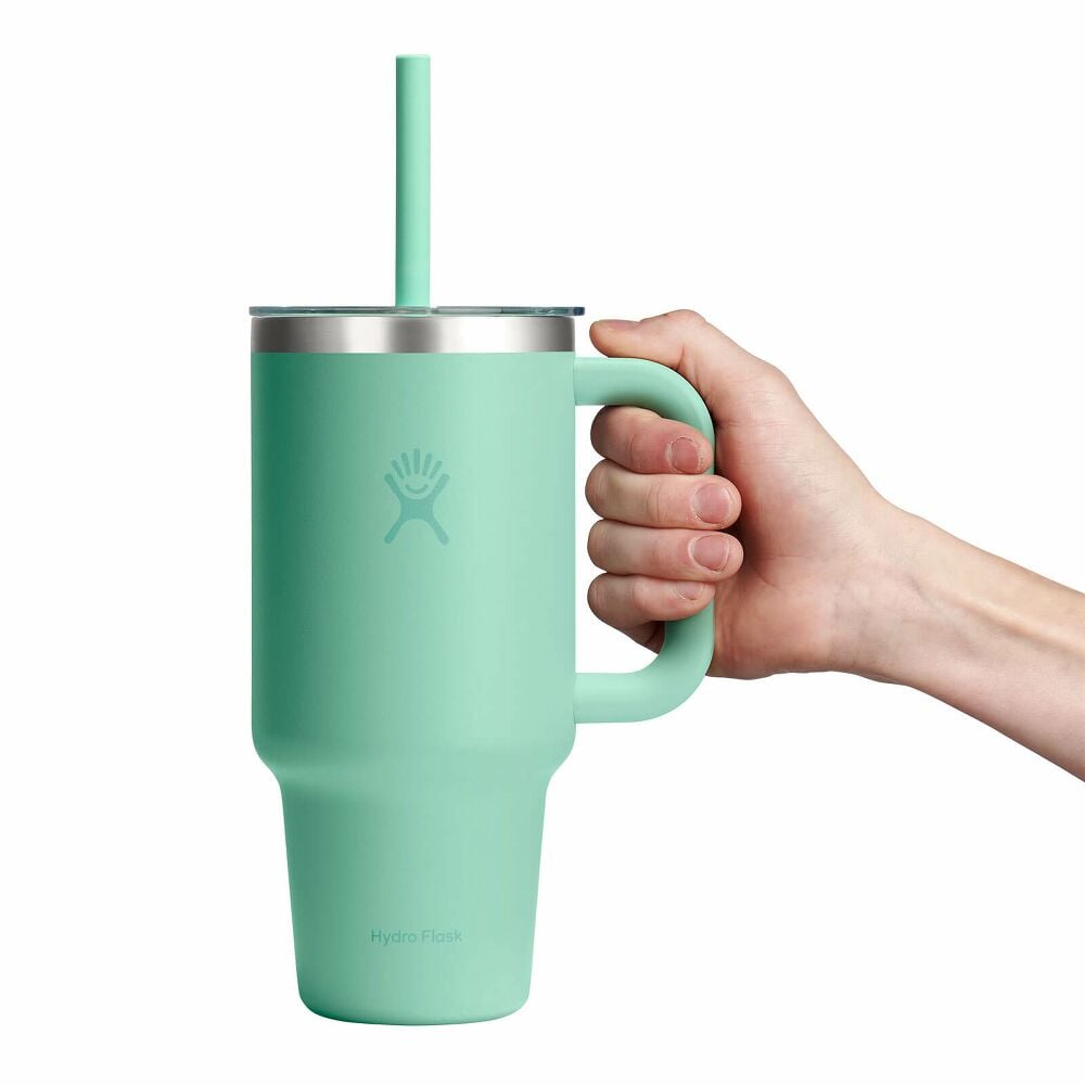 32 oz Travel Tumbler - Mermaid Green