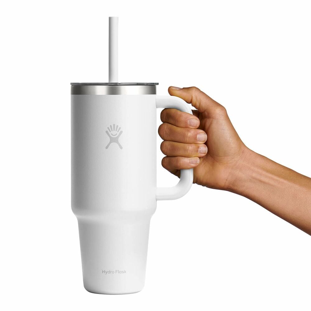 40 oz Travel Tumbler - White