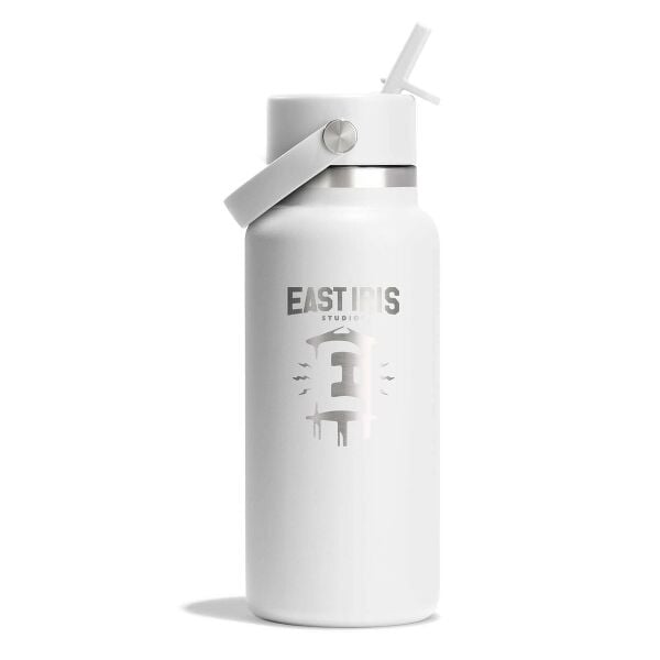 32 oz WM Flex Straw Bottle - Hydro Flask + East Iris Studios
