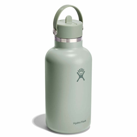 64 oz Wide Mouth with Flex Straw Cap - Tonal Agave