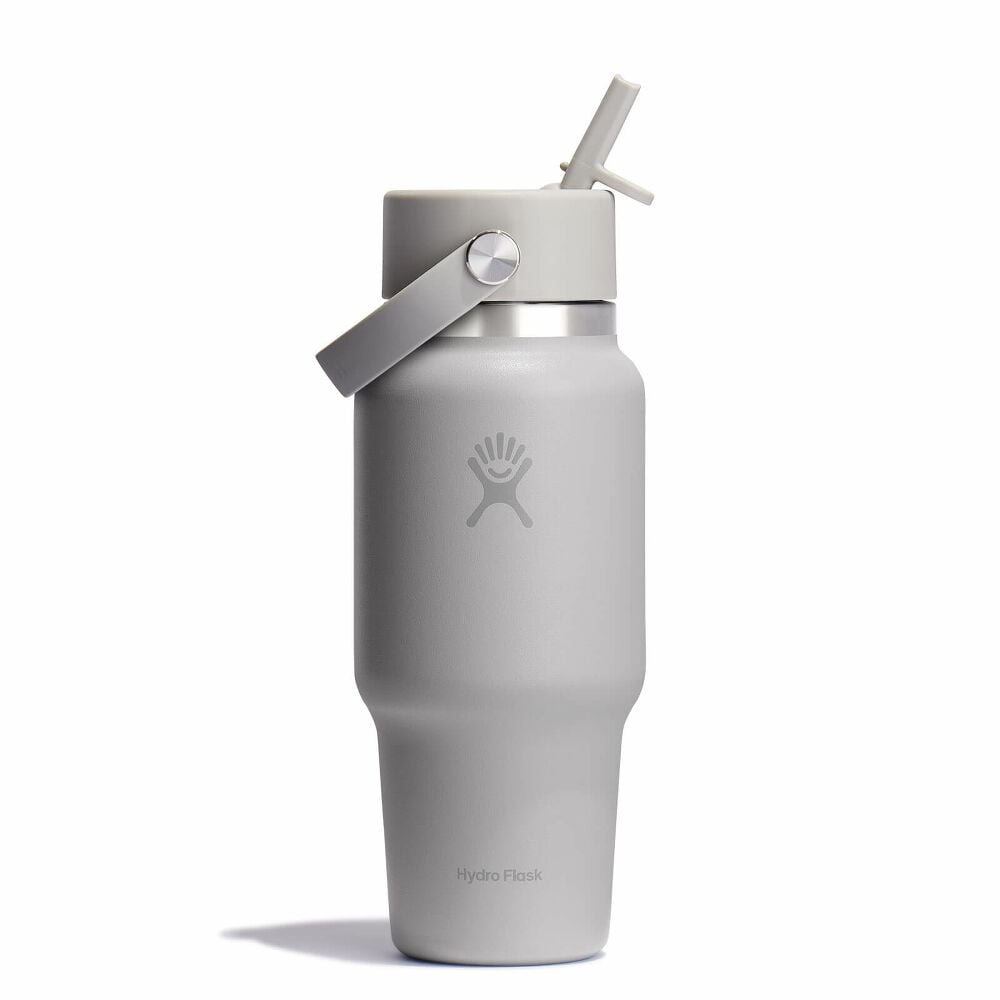 24 oz Travel Bottle with Flex Straw Cap - Birch