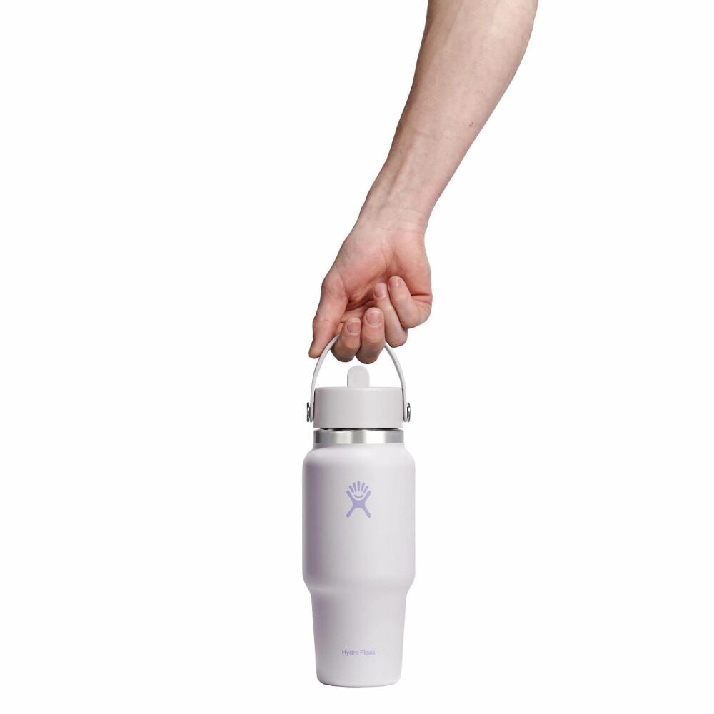 24 oz Travel Bottle with Flex Straw Cap - Cloud Pink