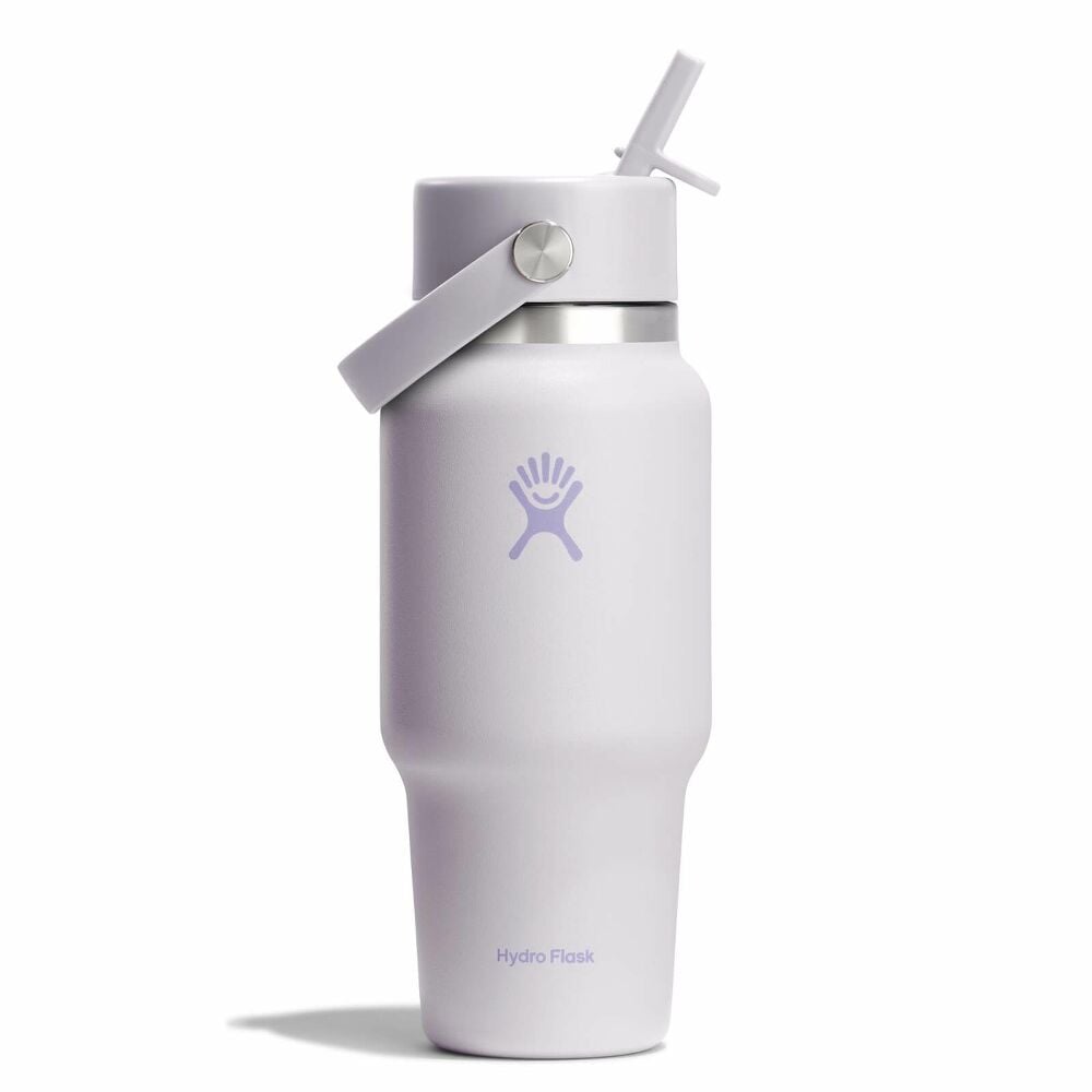 24 oz Travel Bottle with Flex Straw Cap - Cloud Pink