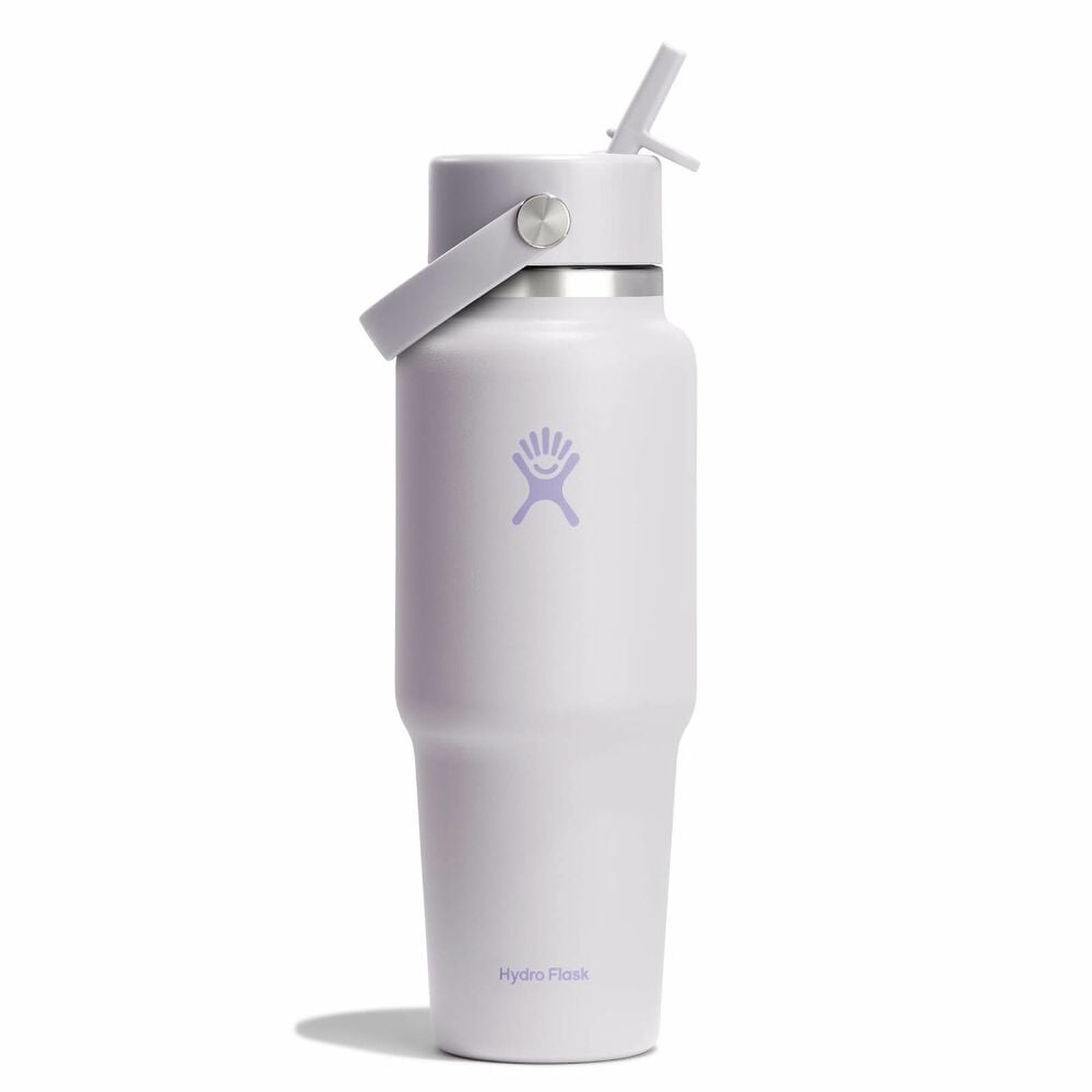 32 oz Travel Bottle with Flex Straw Cap - Cloud Pink