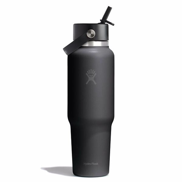 40 oz Travel Bottle with Flex Straw Cap