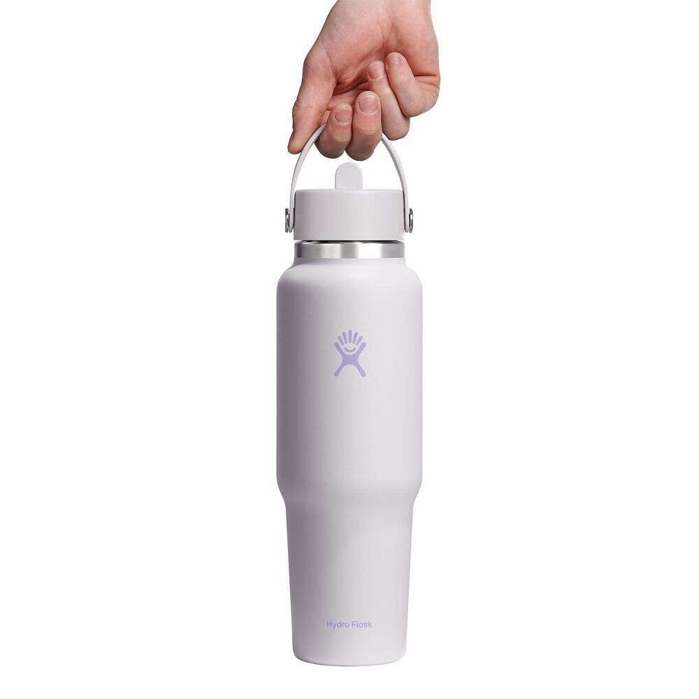 40 oz Travel Bottle with Flex Straw Cap - Cloud Pink
