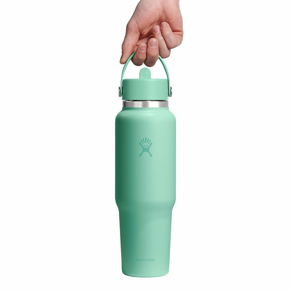 40 oz Travel Bottle with Flex Straw Cap - Mermaid Green